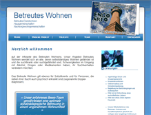 Tablet Screenshot of betreutes-wohnen-dueren.de
